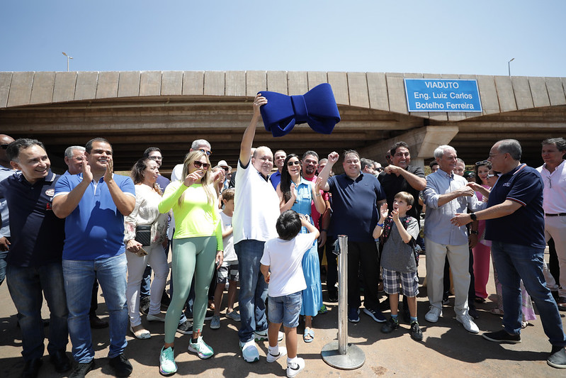 Governador Ibaneis Rocha Inaugura O Viaduto Do Sudoeste Portal Do