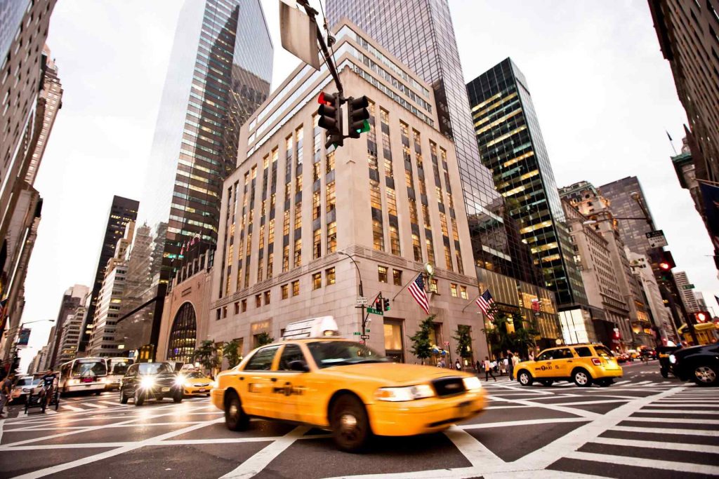 Traffic: standard day in New York