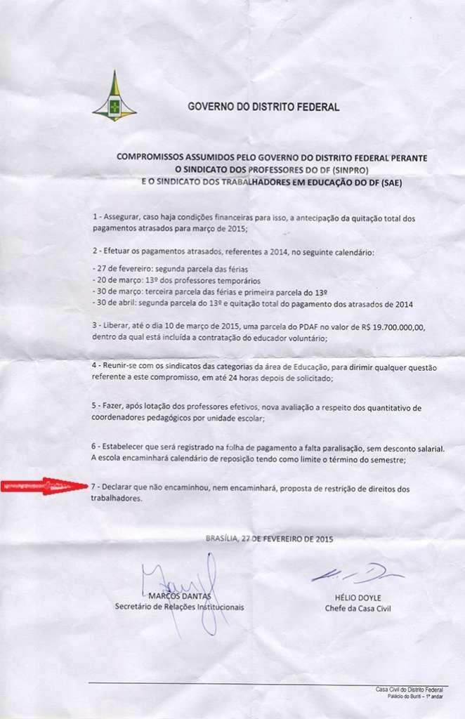 Alterações no PLP 2572016 ataca os servidores públicos do DF