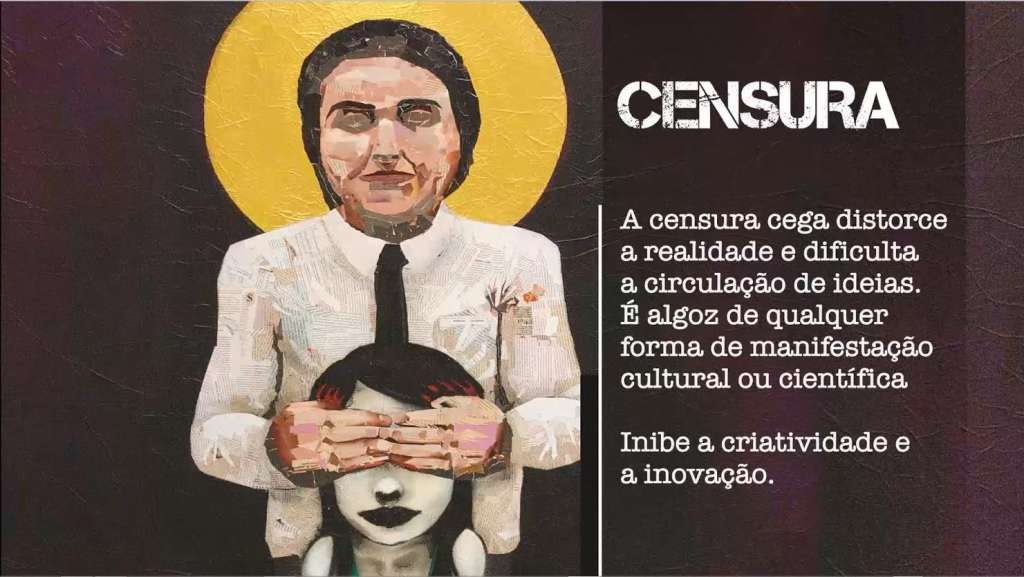 Exposição audiovisual contrapõe benefícios da liberdade aos prejuízos da censura