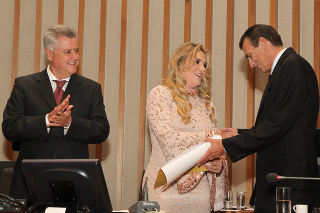 Presidente do Tribunal de Justiça recebe título de cidadão honorário de Brasília