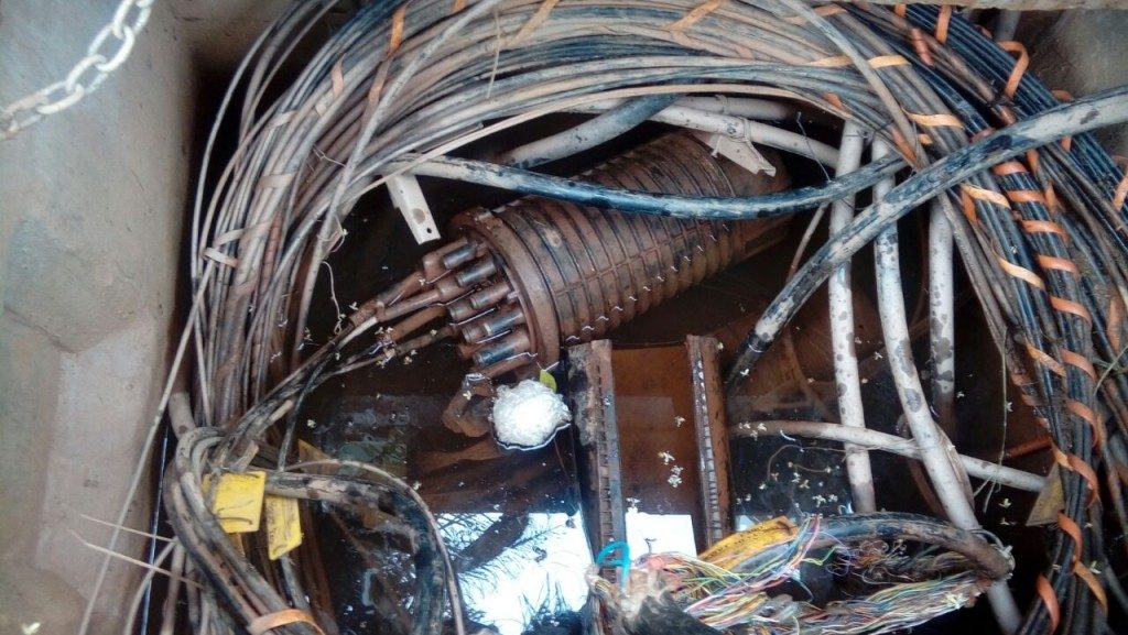 Situação das caixas de telefonia no DF colocam em risco profissionais do setor