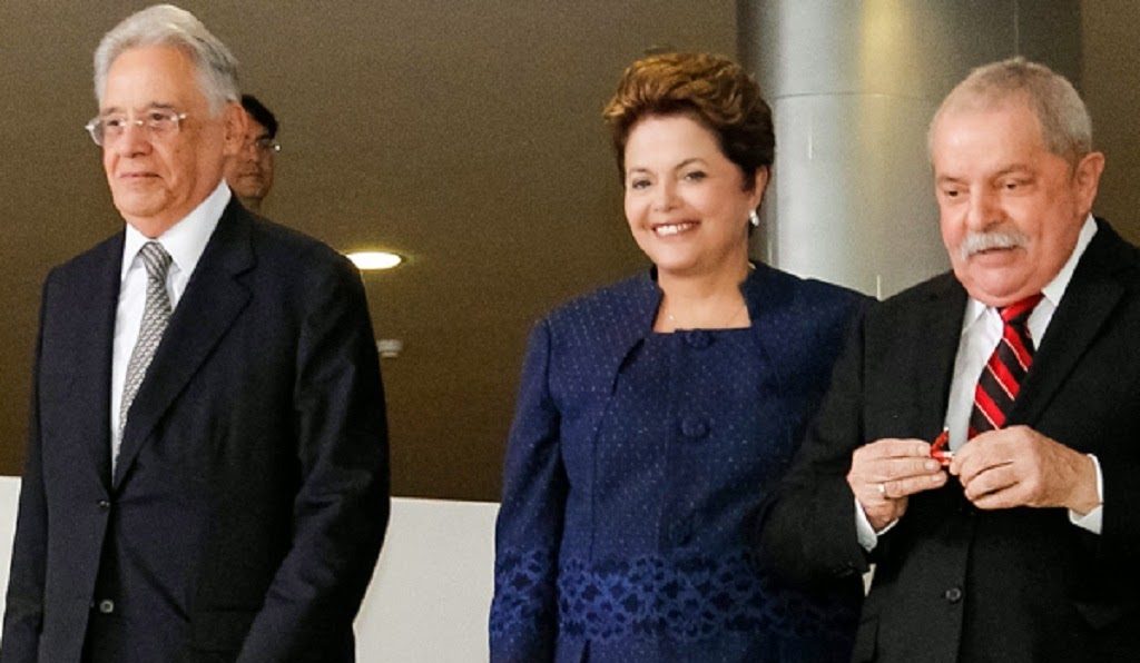 Citações da Odebrecht contra FHC, Lula e Dilma vão para primeira instância