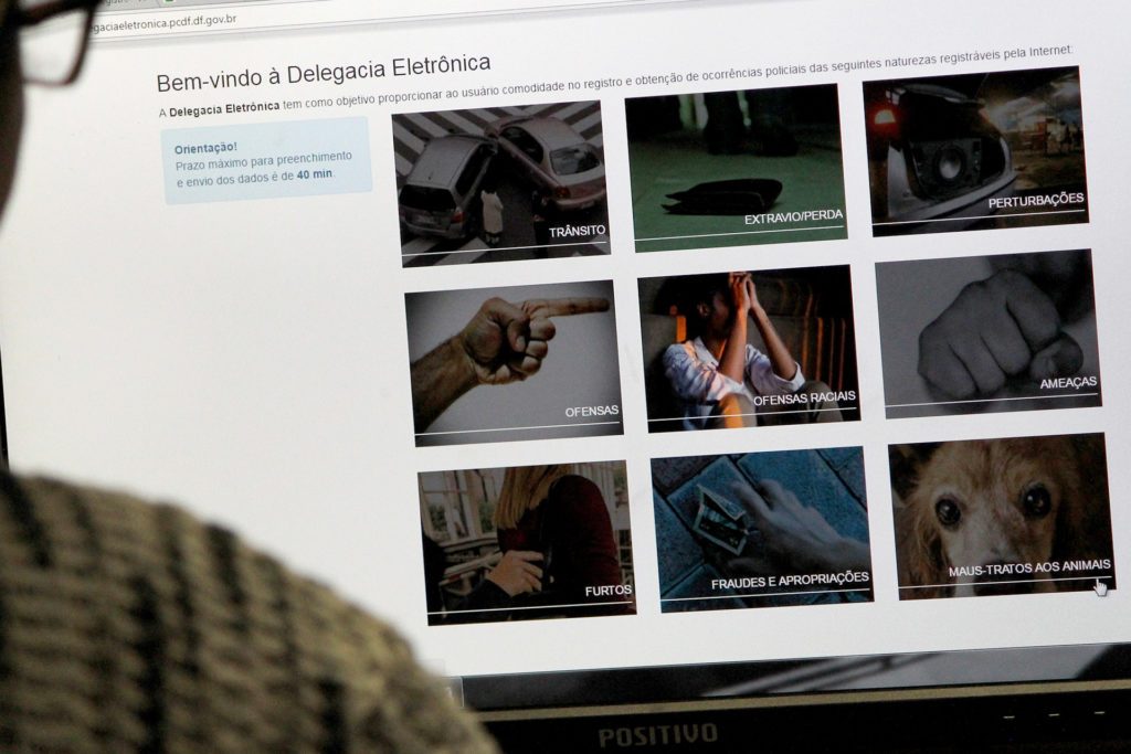 Delegacia Eletrônica do DF é aperfeiçoada para facilitar navegação