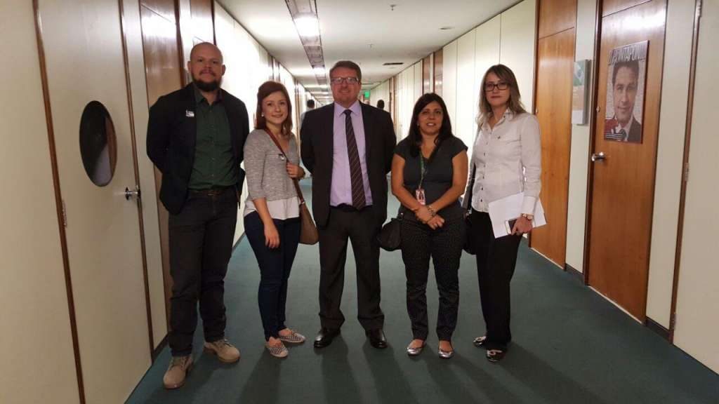 Sinpol-DF visita deputados federais para pedir a rejeição da Reforma da Previdência