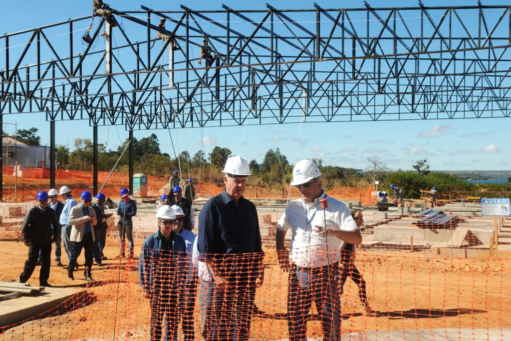 Obras de captação de água do Lago Paranoá estão 50% executadas