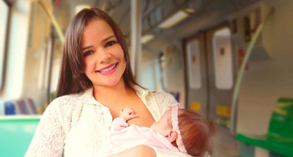 Metrô-DF adere ao Agosto Dourado, em apoio à amamentação livre