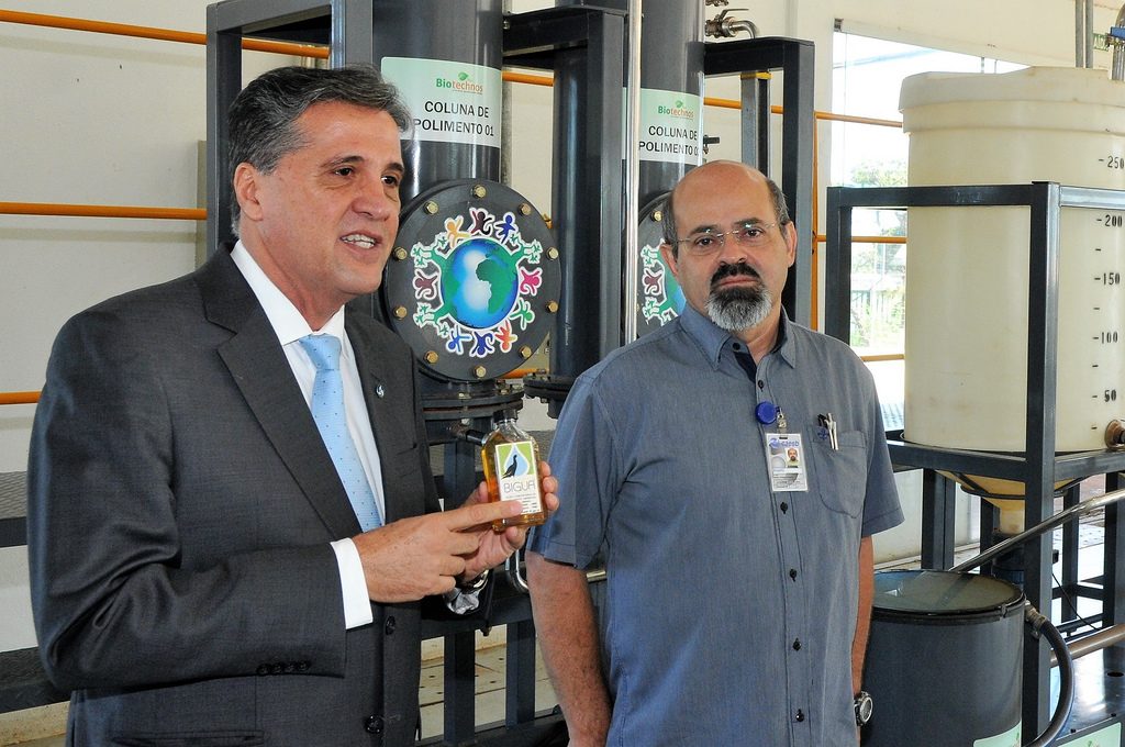 Caesb vai retomar projeto que transforma óleo em biodiesel