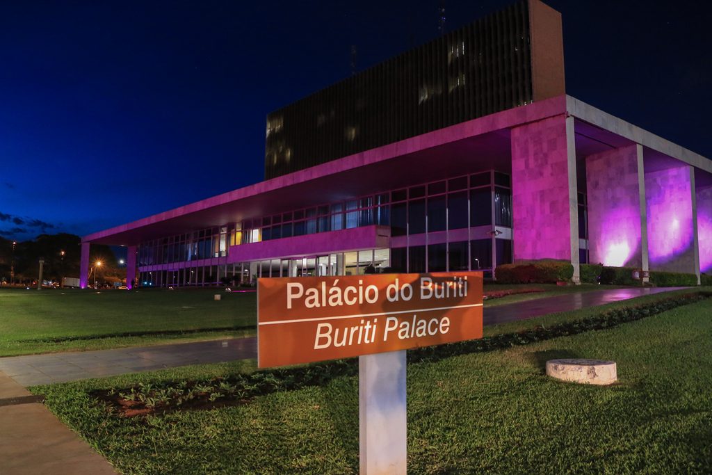 Palácio do Buriti entra na campanha Janeiro Roxo