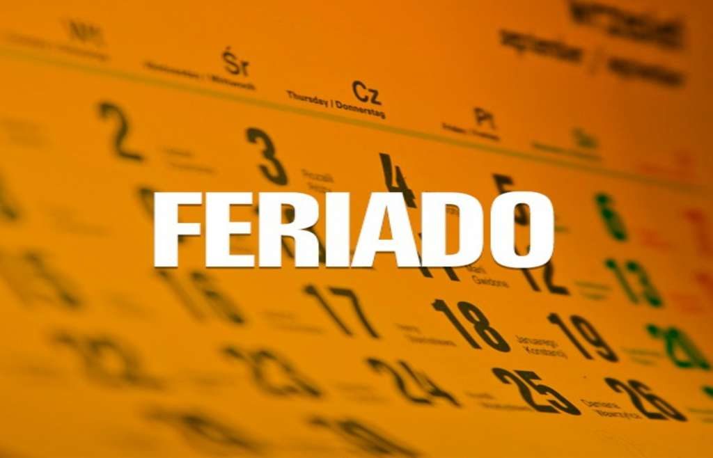 2019 terá nove feriados e sete pontos facultativos