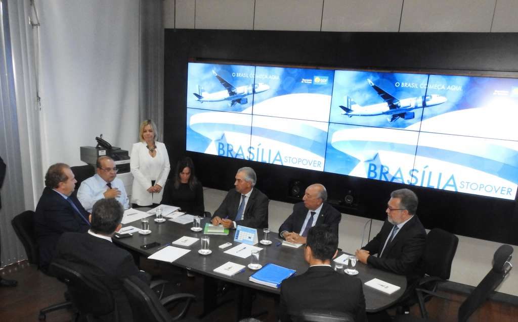 Programa stopover é apresentado para governadores do Centro-Oeste e Tocantins