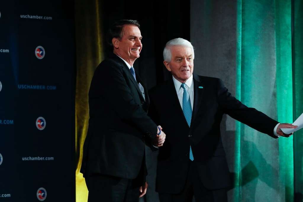 Nos EUA, presidente Bolsonaro destaca interesse em parcerias e aproximação