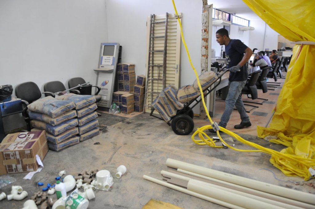 Agências do trabalhador passam por reforma