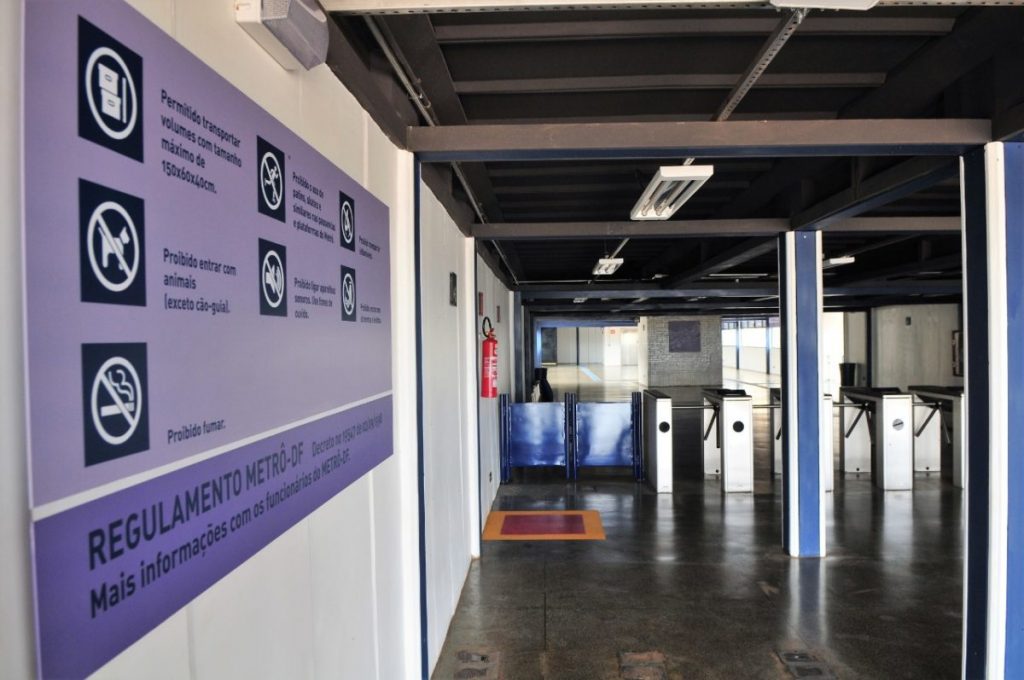 Estação Estrada Parque começa a funcionar em regime experimental