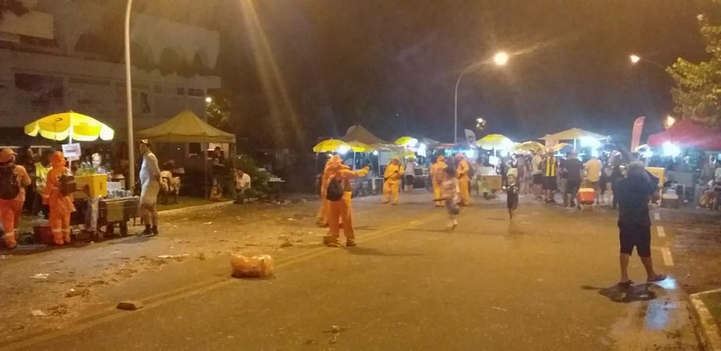 SLU recolhe 22,3 toneladas de resíduos
