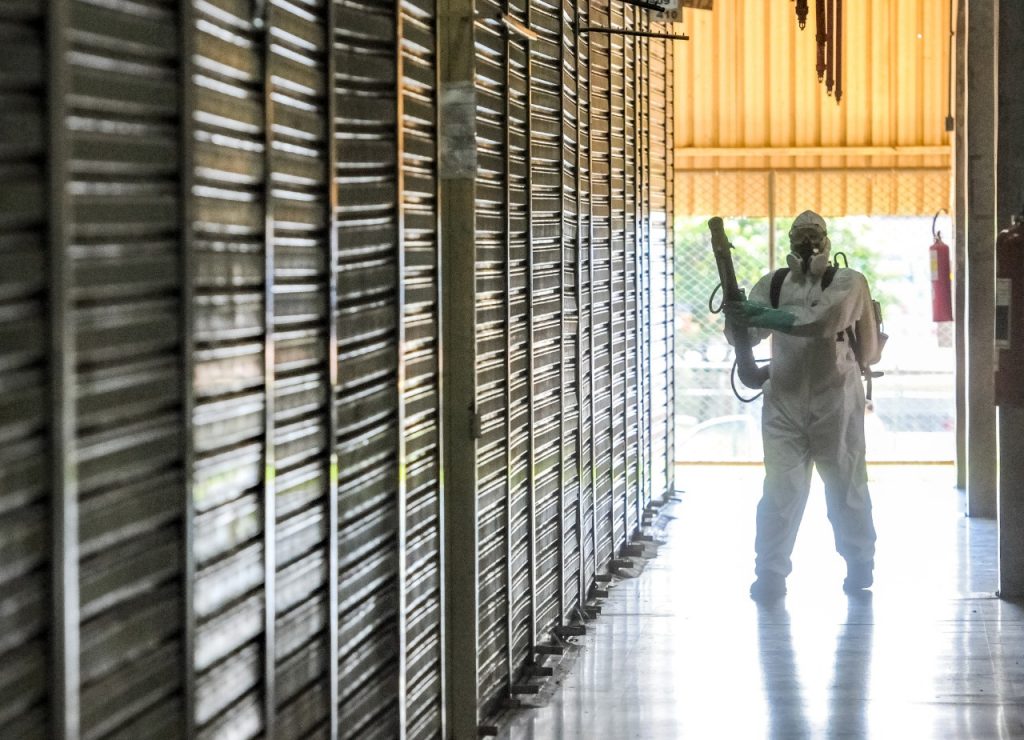 Sanear/DF: ações conjuntas no combate ao coronavírus e à dengue