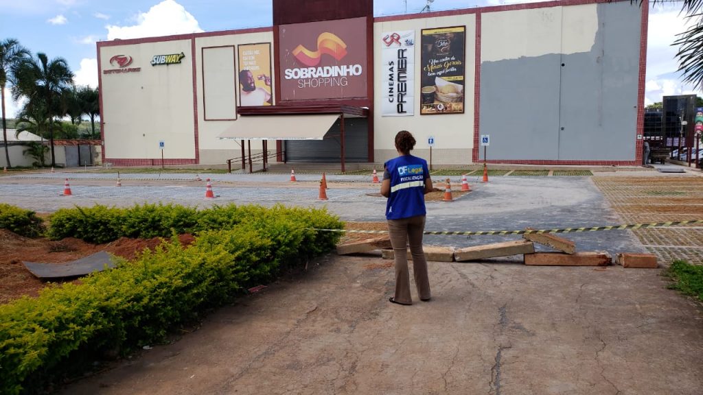 DF Legal fiscaliza shoppings, feiras e academias do DF
