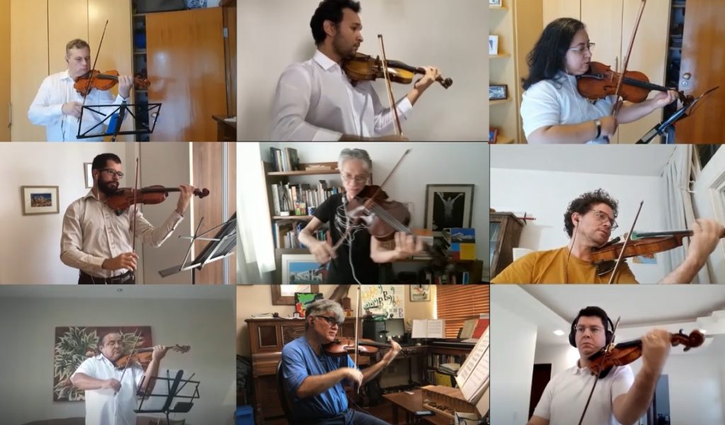 Orquestra do Teatro Nacional grava arranjo especial para o 60º aniversário de Brasília