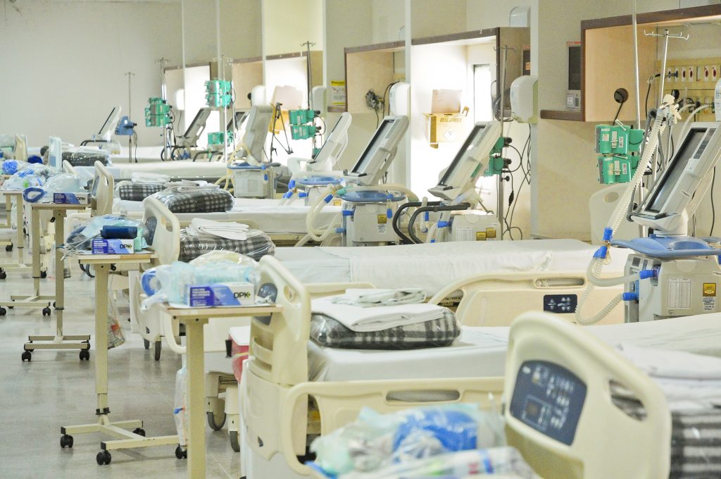 Hospital de Santa Maria abre 40 leitos de UTI para pacientes com coronavírus