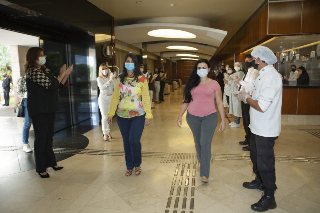 Profissionais de saúde já começam a se hospedar pelo Programa Acolher