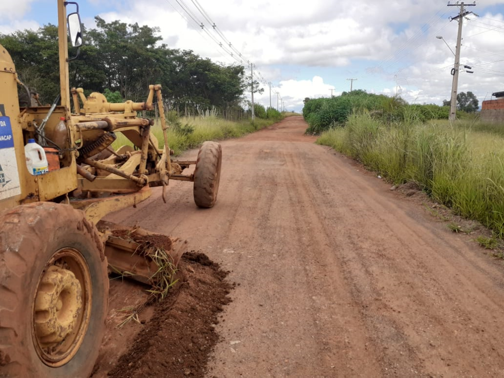 Revitalização de estrada rural beneficiará cerca de 10 mil moradores, em Ceilândia