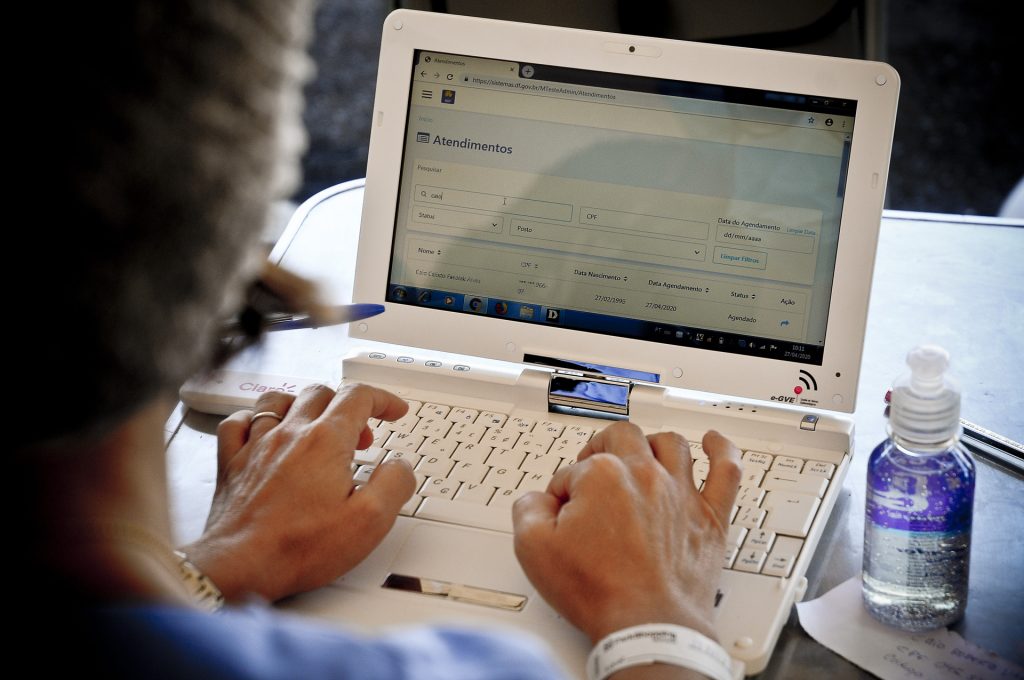Site da testagem em massa agora informa número de vagas disponíveis