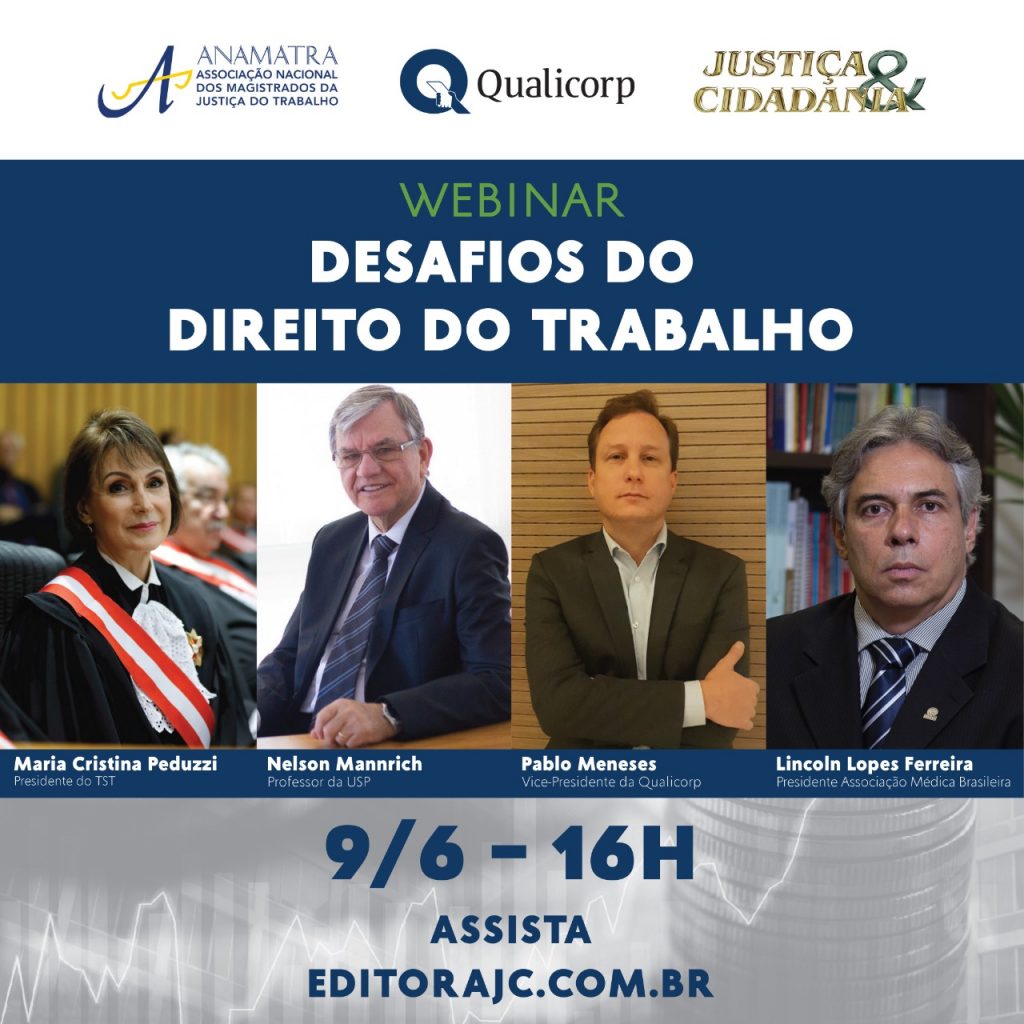 WEBINAR –  Desafios do Direito do Trabalho na retomada da economia