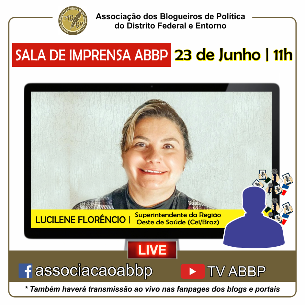 SALA DE IMPRENSA ABBP | Lucilene Florêncio participa nesta terça de coletiva com portais da ABBP