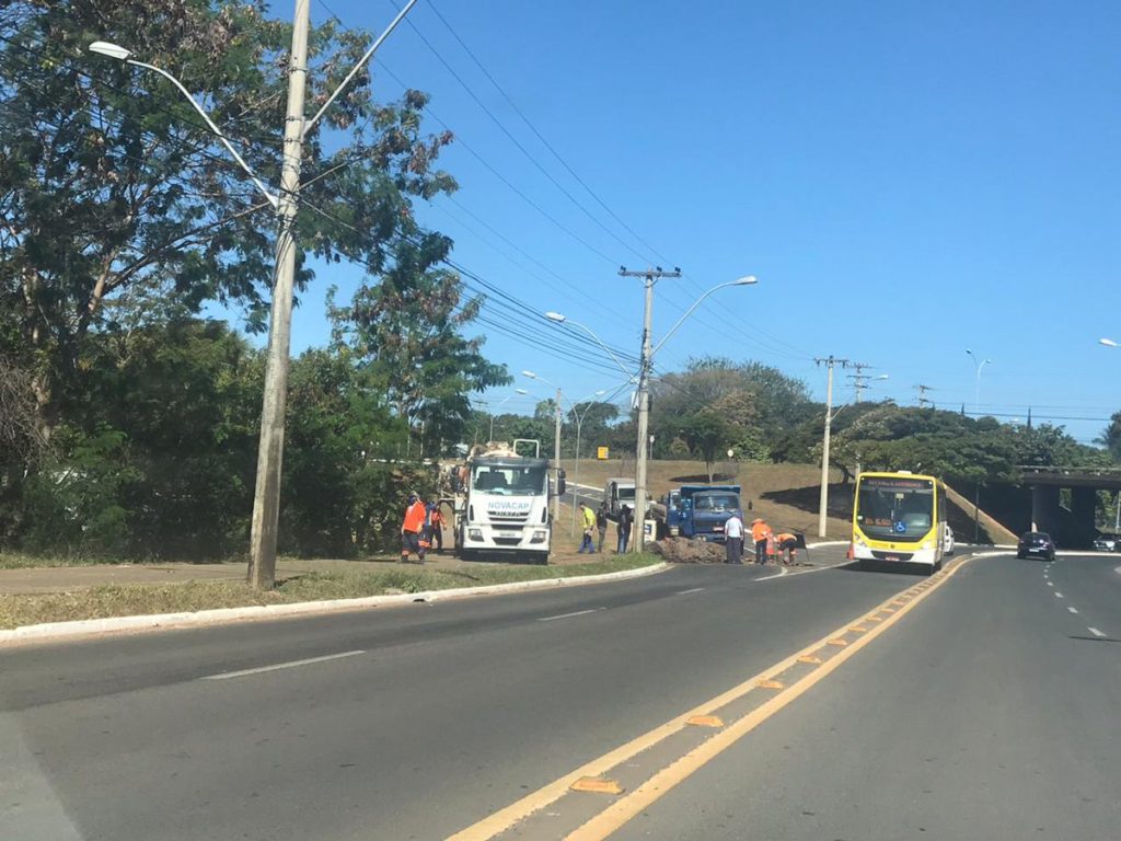 Via no Lago Sul será interditada para reparos; Detran pede atenção aos motoristas