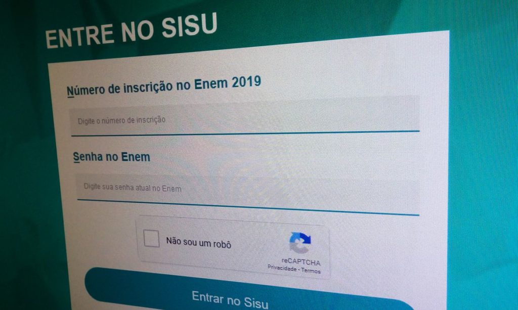 Inscrições para o Sisu começam nesta terça-feira