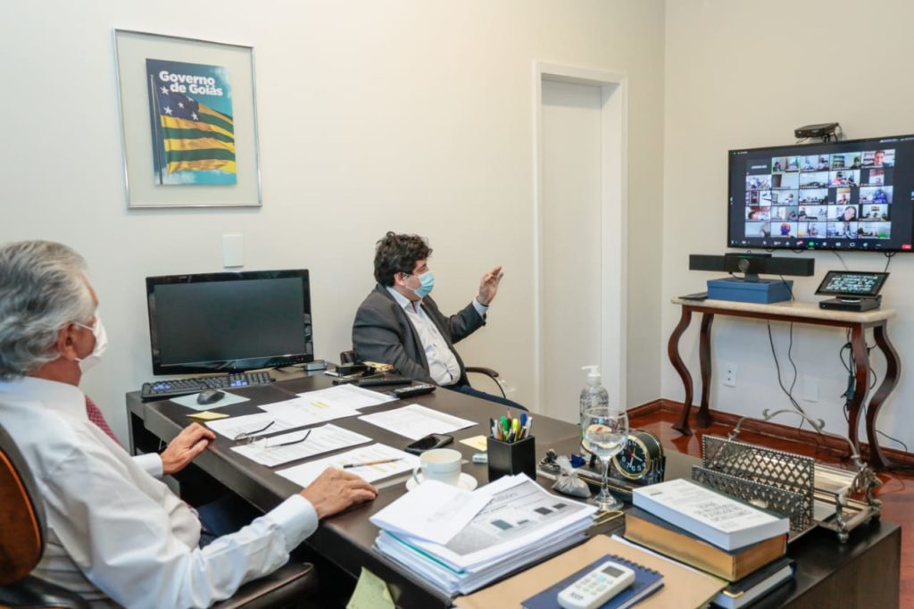 Governo de Goiás fecha parceria e irá rastrear e monitorar casos de Covid-19 pelo celular