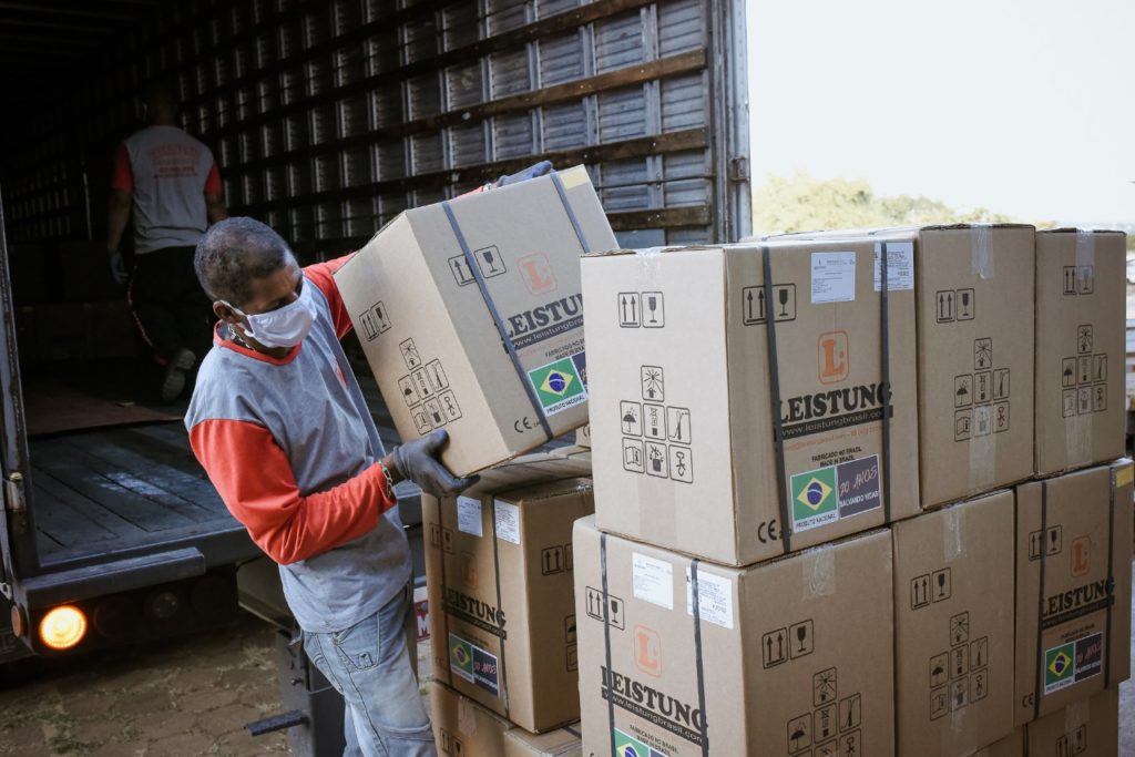 Respiradores adquiridos pelo Governo de Goiás fortalecem a estruturação de leitos de UTI