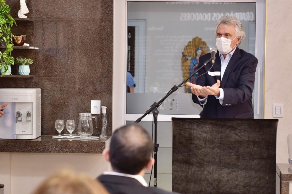 Caiado anuncia Centro de Excelência em Agricultura Exponencial e internet 5G para a cidade de Rio Verde