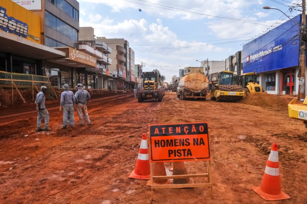 Obras da Rua 4A do Vicente Pires chegam à reta final