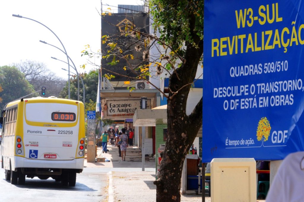 Governo do DF investe R$ 24,8 milhões e gera 800 empregos em resgate da W3 Sul