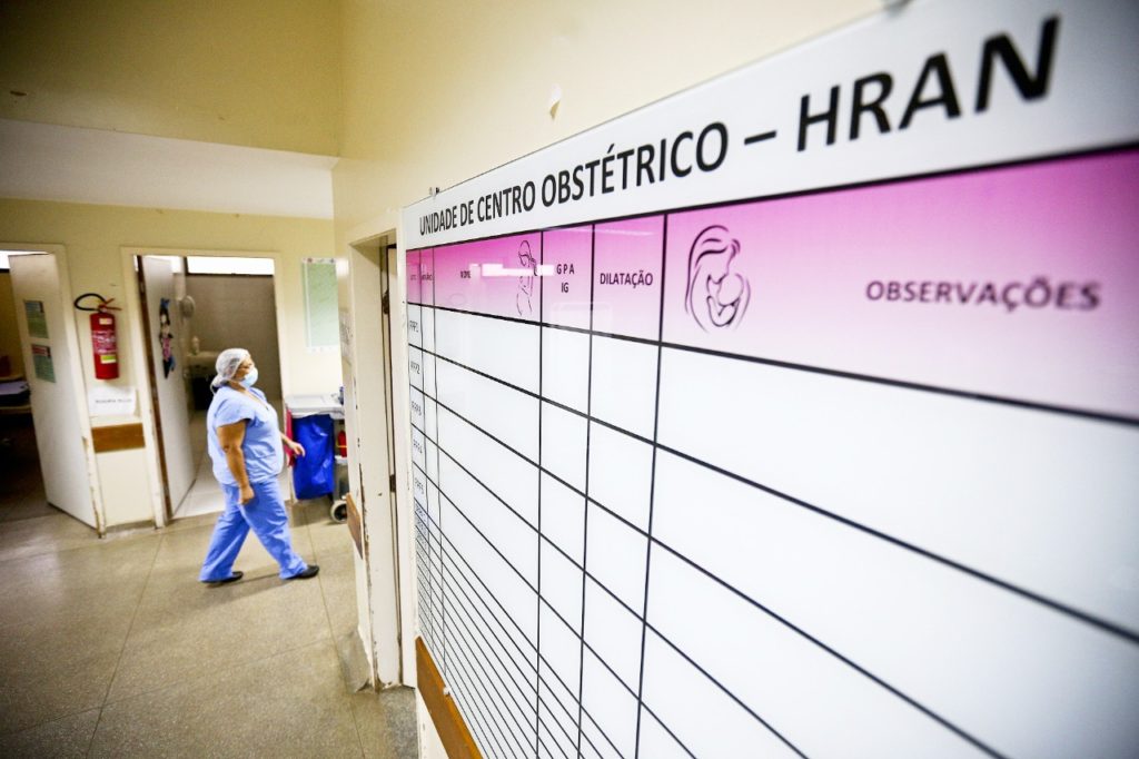 Quase cem partos foram feitos no Hran desde o início da pandemia