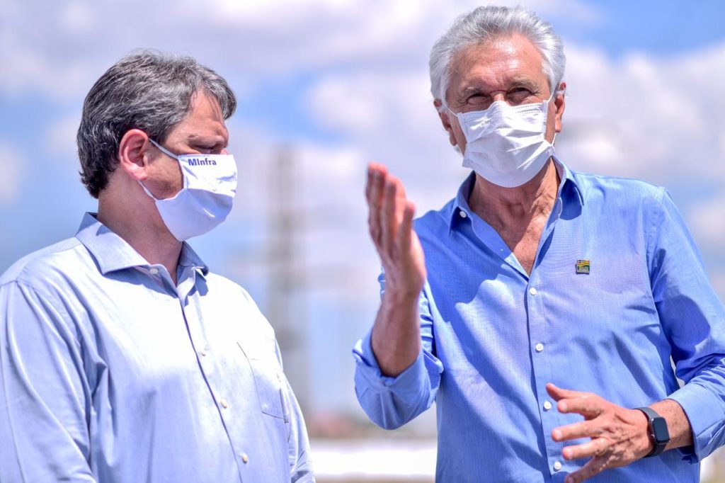 Ministro da Infraestrutura e Caiado inauguram Anel Viário de Aparecida de Goiânia