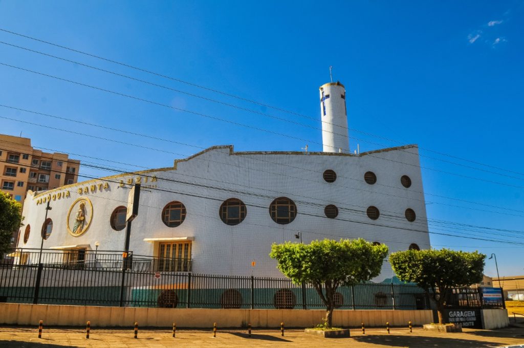 Paróquia Santa Luzia é eleita cartão-postal de Samambaia