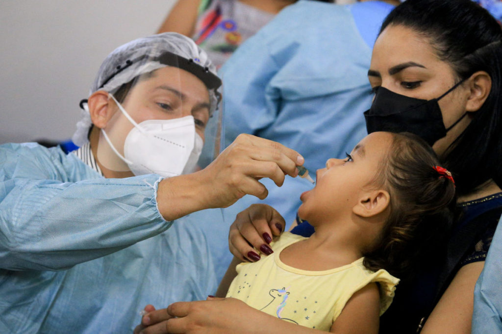GDF prorroga campanhas de vacinação contra a poliomielite e multivacinação