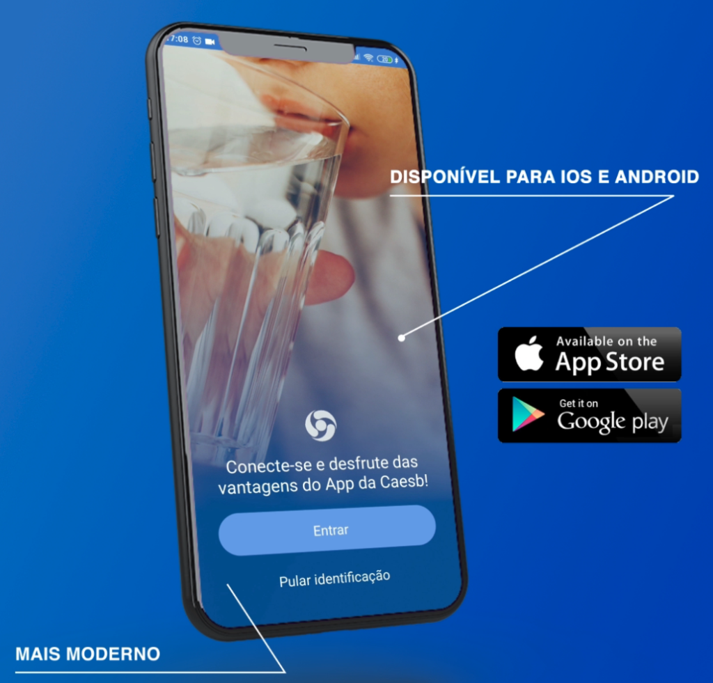 Caesb lança novo aplicativo e moderniza o atendimento à população