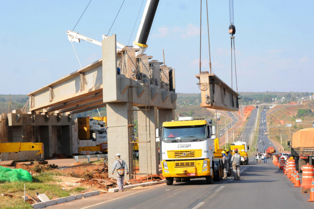 Obras avançam | Viaduto do Torto chega a 90% de conclusão