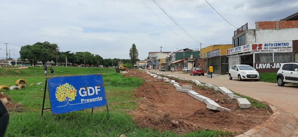 Obras do GDF | Calçadas levam segurança ao Sol Nascente/Pôr do Sol