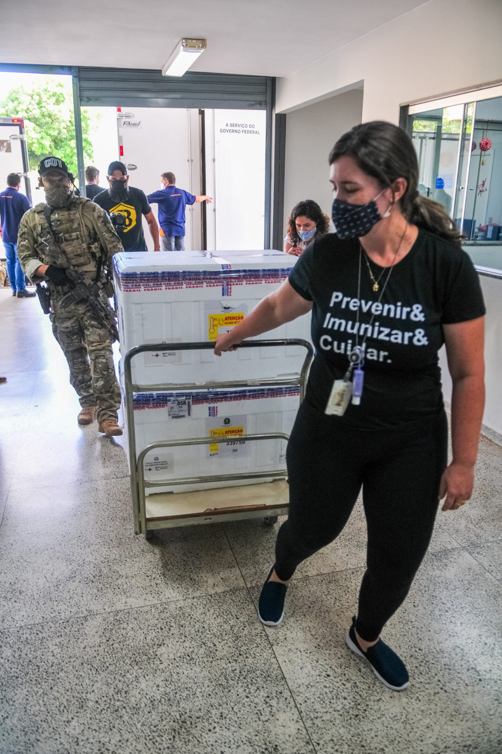 Distrito Federal recebe mais 41,5 mil doses de vacina contra o covid-19
