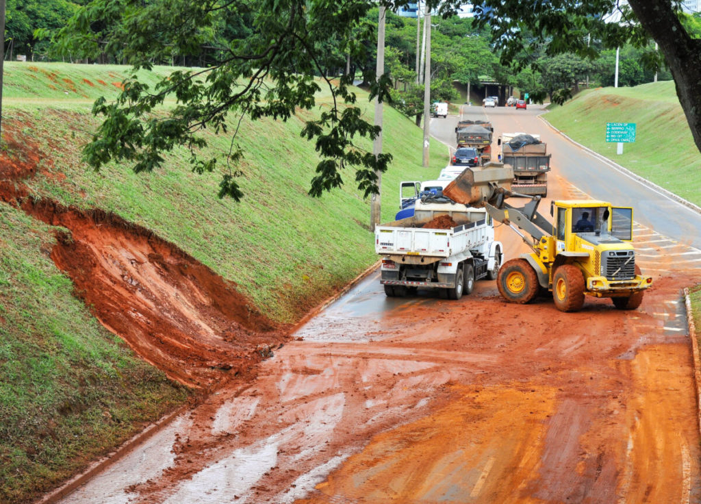 Governo do DF reforça serviços nas asas Norte e Sul depois das chuvas