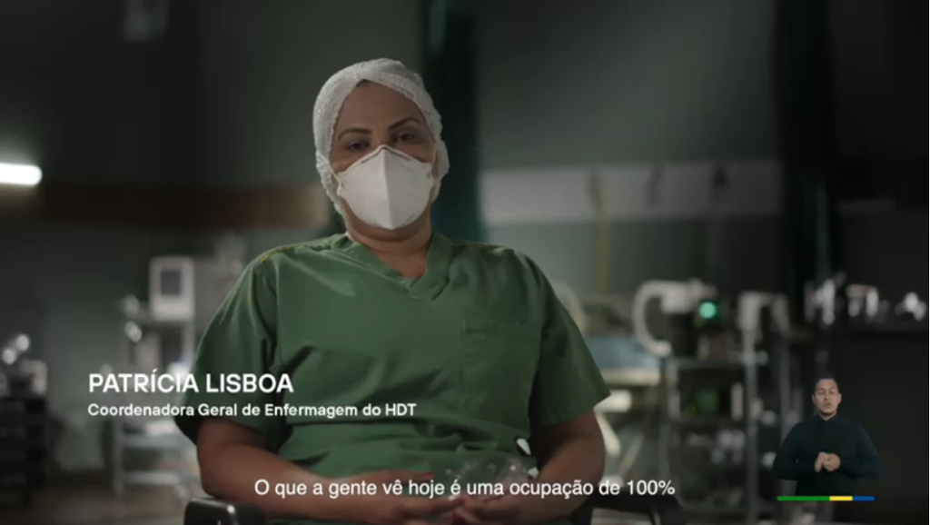 Campanha do Governo de Goiás homenageia mulheres que atuam na linha de frente do combate à Covid-19