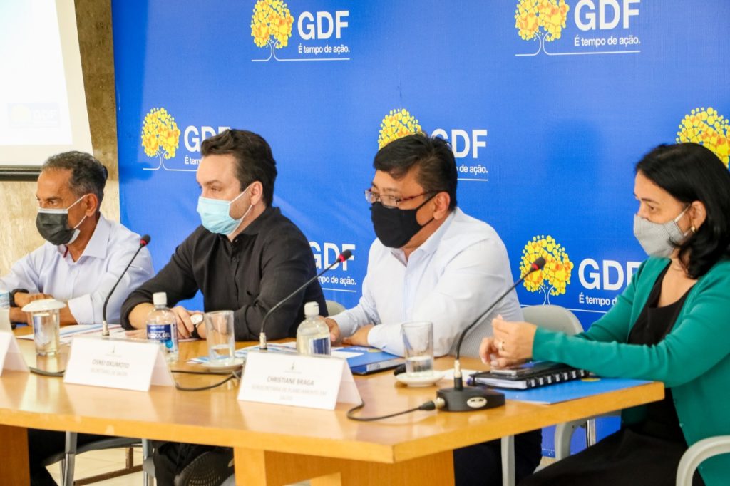 Distrito Federal apresenta plano de vacinação para pessoas com comorbidades