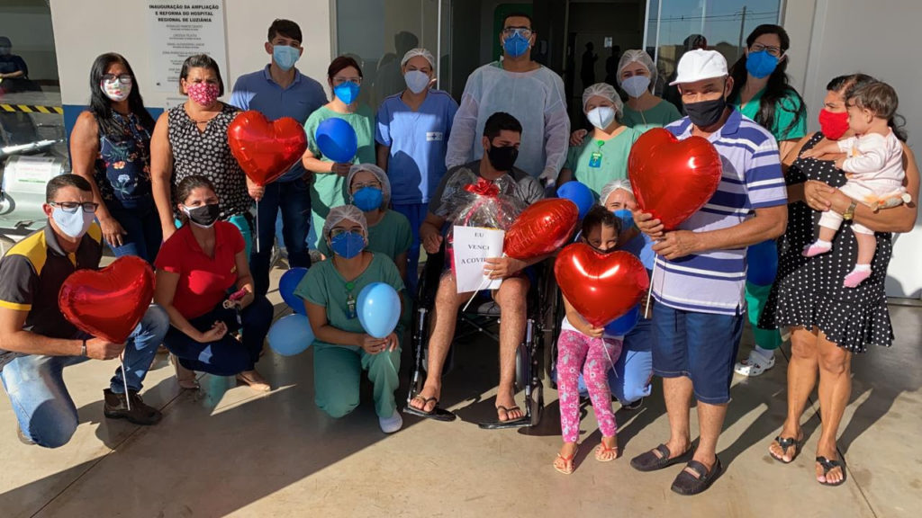 Hospital Regional de Luziânia tem maior número de recuperados desde o início da pandemia
