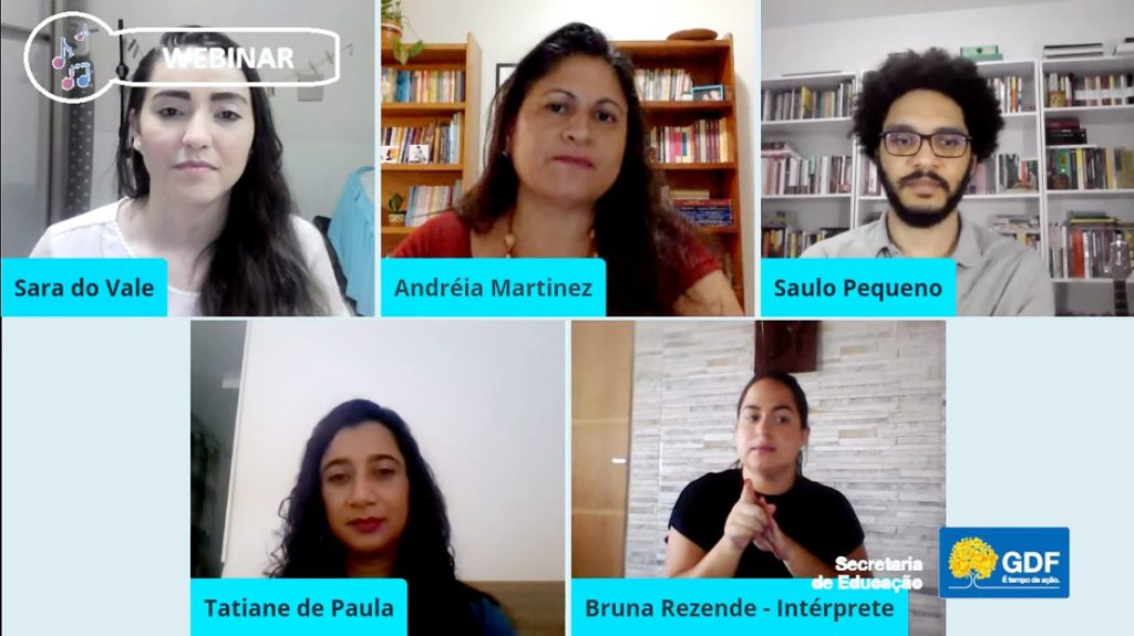 Musicalidade das infâncias foi tema do projeto Plenarinha