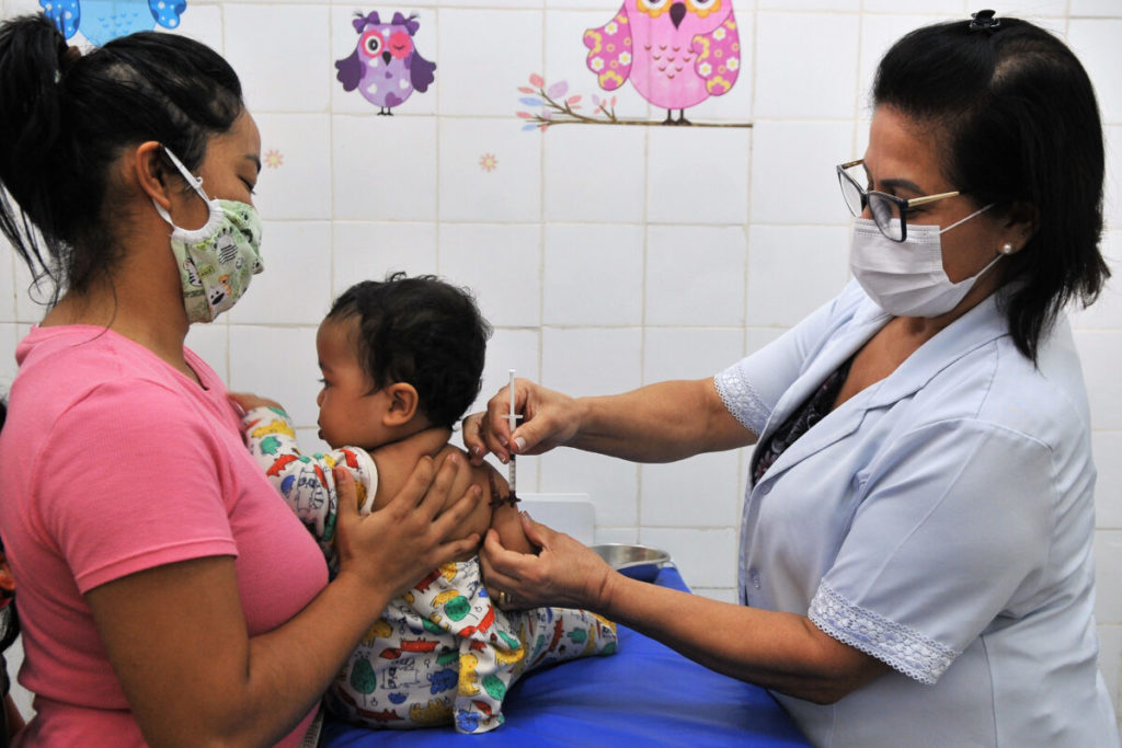 Calendário de vacinação infantil no DF deve ser seguido mesmo na pandemia