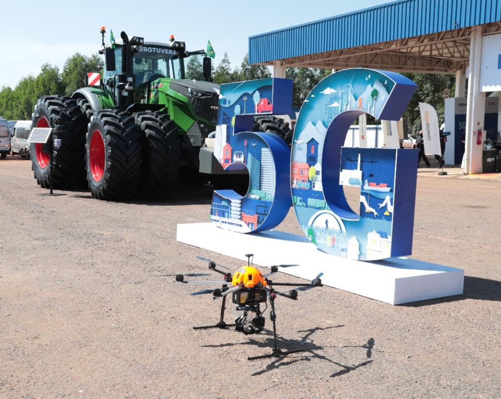 Primeira antena rural 5G do Brasil possibilita aumento de produção no agronegócio